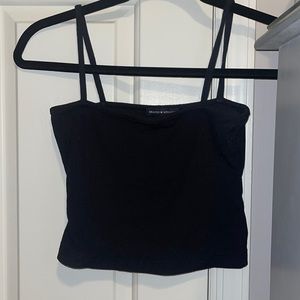 Black Crop Top